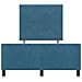 Rete Letto in Velluto Blu Scuro 120x190 cm - Foto miniatura 8