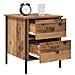Comodino in Legno Invecchiato 40x42x50 cm Legno Ing. - Foto miniatura 3
