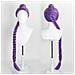 Parrucca Cosplay Viola: Capelli Sintetici Termoresistenti Per Anime E Feste - Foto miniatura 2