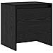 Armadio da Notte Rovere nero 45 x 34 x 44.5 cm - Foto miniatura 1