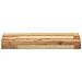 Mensole da Parete 2 pz 60x20x4 cm Legno Acacia Rifinito a Olio - Foto miniatura 4