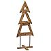 Albero di Natale Marrone 90 cm Legno massello di teak - Foto miniatura 1