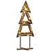 Albero di Natale Marrone 90 cm Legno massello di teak - Foto miniatura 3