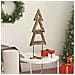 Albero di Natale Marrone 90 cm Legno massello di teak - Foto miniatura 4