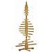 Albero di Natale in legno Marrone 150 cm Legno di pino massello - Foto miniatura 6