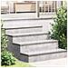 Dischi Quadrati 2 pcs Argento 100 x 25 cm Alluminio - Foto miniatura 2