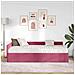 Struttura Letto Angolare con Materasso 2 pcs Verde Velluto - Foto miniatura 3