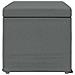 Pouf Grigio scuro Tessuto e Legno Ingegnerizzato - Foto miniatura 5