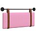 Testata appesa Tinta unita Rosa 110 x 55 x 5 cm PU Antico - Foto miniatura 1