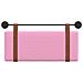 Testata appesa Tinta unita Rosa 110 x 55 x 5 cm PU Antico - Foto miniatura 5