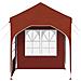 Tenda per feste a pop-up 192 x 192 x 245 cm Terracotta - Foto miniatura 6