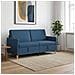 Divano con Storage Blu 172 x 78 x 87 cm Poliestere - Foto miniatura 2
