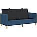Divano con Storage Blu 172 x 78 x 87 cm Poliestere - Foto miniatura 4