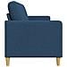 Divano con Storage Blu 172 x 78 x 87 cm Poliestere - Foto miniatura 5
