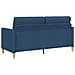 Divano con Storage Blu 172 x 78 x 87 cm Poliestere - Foto miniatura 6