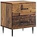 Armadio da Notte 2 pcs Legno antico 43 x 34,5 x 47,5 cm - Foto miniatura 3