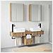 Set di Armadi da Bagno 5 pcs Rovere Artigianale - Foto miniatura 2