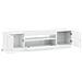 Mobile TV LED Bianco Lucido Legno ingegnerizzato - Foto miniatura 5