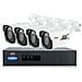 Kit Videosorveglianza 4 Telecamere Varifocali 2 Megapixel Poe, Spazio Disco 1 Tb - Foto miniatura 1