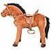 Cavallo in Peluche in Piedi Marrone - Foto miniatura 2