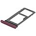 Slot Scheda Nano Sim + Micro-sd Galaxy S9 Adattatore Ricambio - Viola - Foto miniatura 3