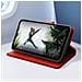 Custodia Iphone X / Xs Sportellino Portacarte Funzione Supporto Video - Rosso - Foto miniatura 7