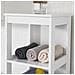Mobiletto Da Bagno Salvaspazio Scaffale Scala Con 5 Ripiani Lunghezza 30 Profondità 30 Altezza 139 Cm, Bianco Bzr14-w - Foto miniatura 3
