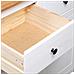 Credenza Bianca 93x40x80 cm in Legno Massello di Pino Panama - Foto miniatura 3