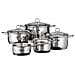 Set Pentole Rubin 5 Pezzi Acciaio Inox 18/10 - Foto miniatura 1