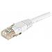 Patch Cord Rj45 U / utp Cat. 6 White- 0.5 M Full Copper - Foto miniatura 1