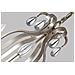 Lampadario A 9 Luci Finitura Argento, Attacco E14 - Foto miniatura 3