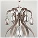 Lampadario A 9 Luci Finitura Argento, Attacco E14 - Foto miniatura 6