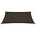 Vela Parasole 160 G / m Marrone 5x6 M In Hdpe - Foto miniatura 3