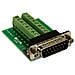 EX-49010, 15p D-SUB, 16p, Maschio / femmina, Verde, Argento, RoHS, 0 - 55 C - Foto miniatura 1