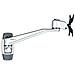 ARMWALLDS2 supporto da parete per tv a schermo piatto 76,2 cm (30") Argento - Foto miniatura 9