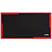 Dm16 Deskmat Tappetino Per Mouse 1600 X 800 Nero /Rosso - Foto miniatura 4