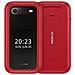 Senior Phone 2660 Flip 4G 128MB 48MB Ram Display 2.8" Slot MicroSD max 32GB Bluetooth Tasti Grandi +SOS Fotocamera 1450 mAh Rosso  - Foto miniatura 1