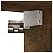 Mobili Tv Parete 4 Pz Rovere Fumo 60x30x30 Cm Legno Multistrato - Foto miniatura 7