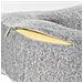Cuscino Da Viaggio Arrotolabile Con Memory Foam, Grigio - Foto miniatura 3