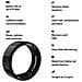 Anello Intelligente - Ring Air - - Il Dispositivo Indossabile Per Il Monitoraggio Del Sonno E Del Fitness Più Leggero Al Mondo, Hrv, Monitoraggio Della Frequenza Cardiaca E Della Temperatura, Monitoraggio. Colore Nero - Foto miniatura 5