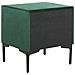 Comodino 2 Cassetti Sezanne Velluto Verde Scuro - Foto miniatura 4