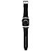 Cinturino Per Apple Watch 38/40/41mm In Pu Monogram, Nero - Foto miniatura 2