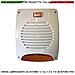 Sirena Lampeggiante A Led Da Esterno Melodia Bitono Frequenza A /b 1724 ± 2475 Hz 110db Aliment. 12 Vcc Assorb. 1,9 Ah C - Foto miniatura 1
