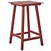 Set Di Tavolino E Sedie Materiale Sintetico Rosso Adirondack - Foto miniatura 4