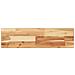 Piano Per Tavolo 80x20x4cm Rettangolare Legno Massello Acacia - Foto miniatura 2