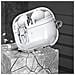 Custodia Protettiva Per Samsung Galaxy Buds 3/buds 3 Pro Con Portachiavi Transparent - Foto miniatura 2