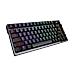Azoth tastiera Gaming USB + RF Wireless + Bluetooth QWERTY Inglese Metallico - Foto miniatura 8