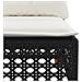Set Divani da Giardino 4 pz con Cuscini Nero in Polyrattan - Foto miniatura 6