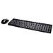 Pro Fit tastiera Mouse incluso Ufficio RF Wireless AZERTY Francese Nero - Foto miniatura 1