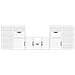 Mobile TV 5 pz con Contenitore ODDA Bianco in Legno di Pino - Foto miniatura 9